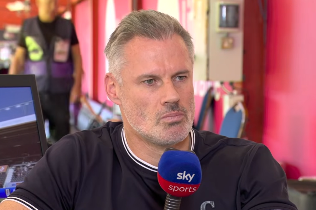 Liverpool legend Jamie Carragher.