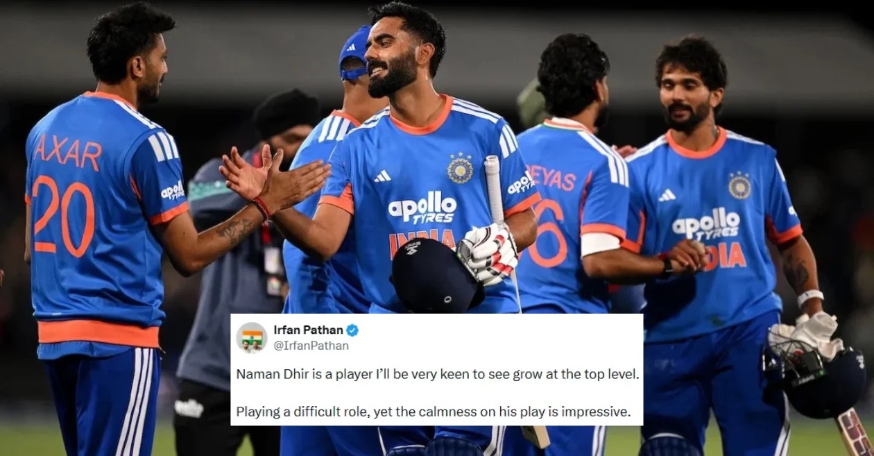 Fans react as Naman Dhir’s match-winning heroics help India pull off historic chase against New Zealand in 1st T20I