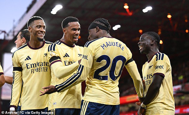Arsenal leaped back into second in the Premier League after victory over Nottingham Forest