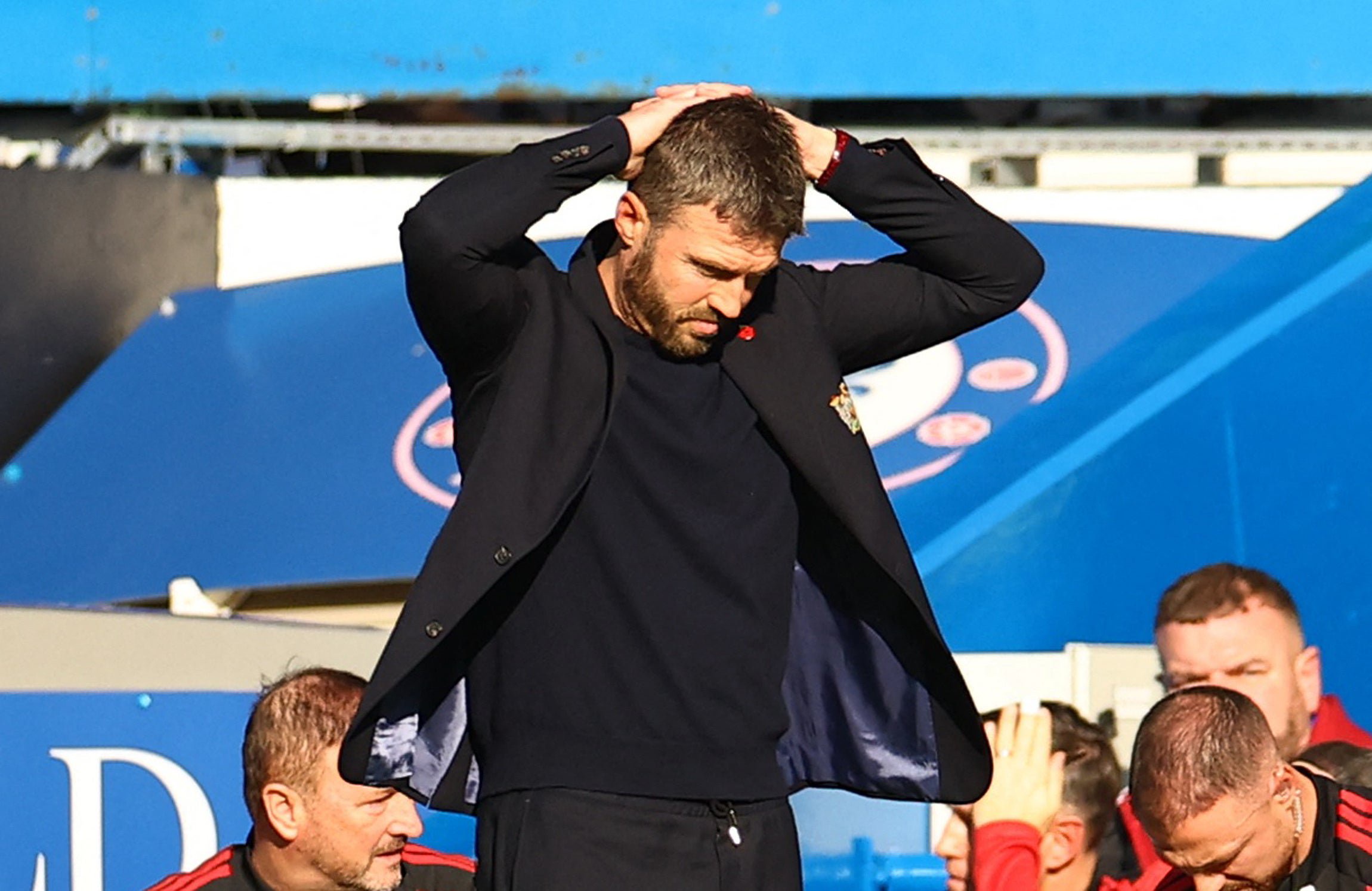 Carrick has said he is still looking forward to getting his team ready for Tuesday’s match against Roma