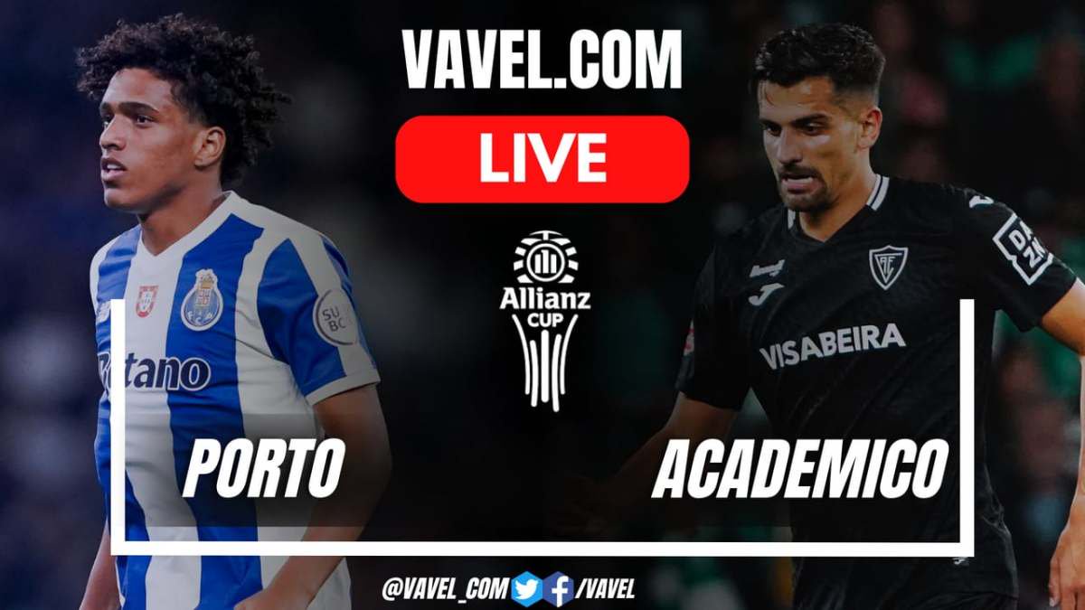 FC Porto vs Académico de Viseu LIVE Score Updates in Taça da Liga (Allianz Cup) Match (1-0)