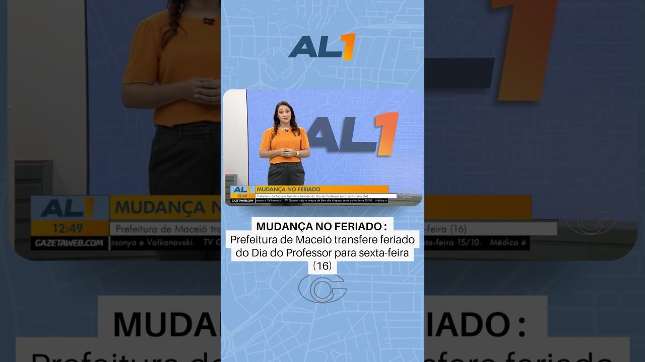 Maceió Transfere Feriado do Dia do Professor para Esta Sexta (16)