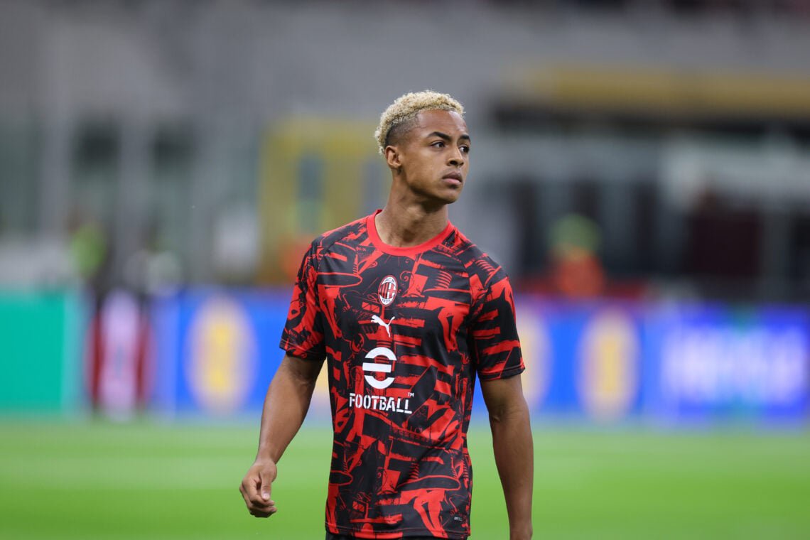 AC Milan player Omari Hutchinson