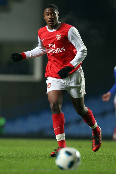 Chuks Aneke runs