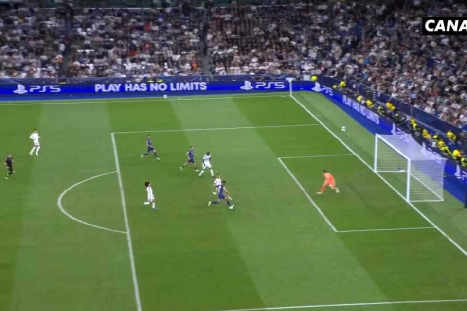 Tidiam Gomis a réalisé la course et l'enchaînement parfaits pour marquer au stade Bernabéu face au Real Madrid de Thibaut Courtois.
