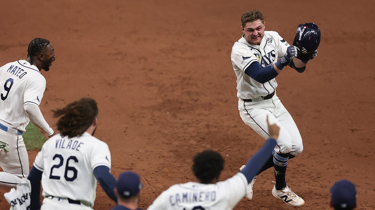 Ben Williamson celebrates a Game 4 win