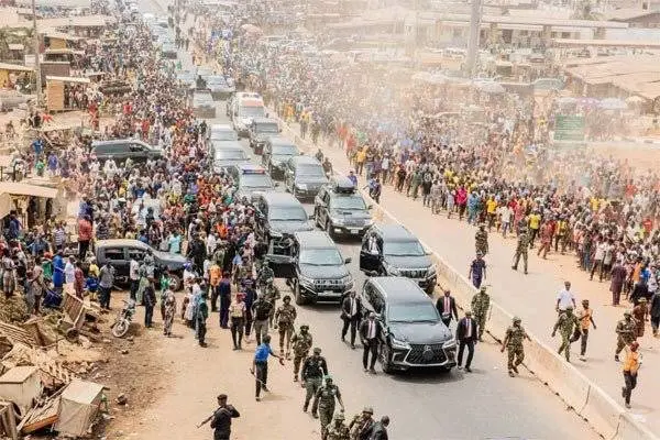 African Presidents With Most Impressive Presidential Motorcades (Photos)