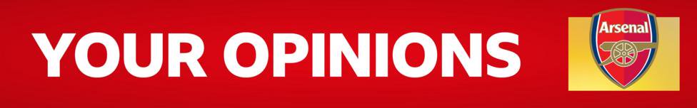Your Arsenal opinions banner