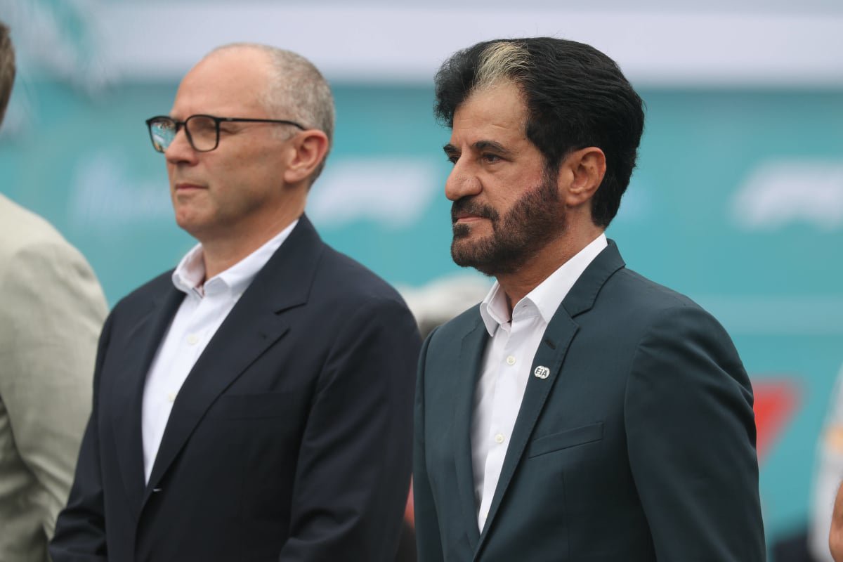 Stefano Domenicali, Mohamed Ben Sulayem, FIA, FOM, F1, generic, 2026 — Photo: © IMAGO