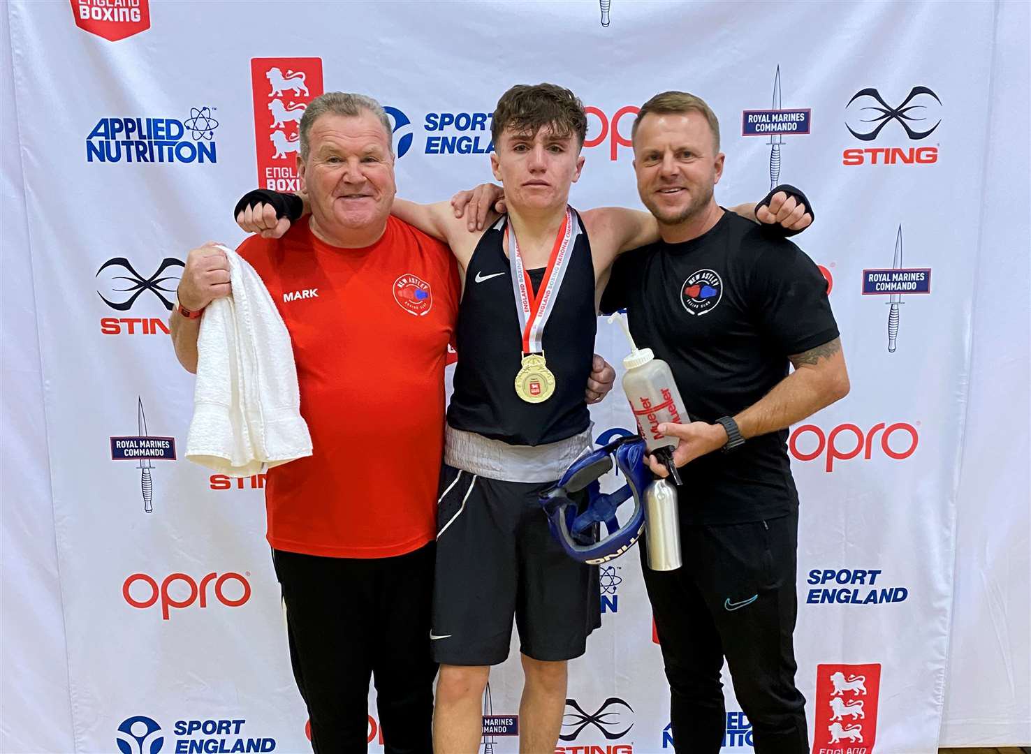 Luke Ring clinched the England Boxing National Championship title at the weekend Picture: New Astley Boxing Club
