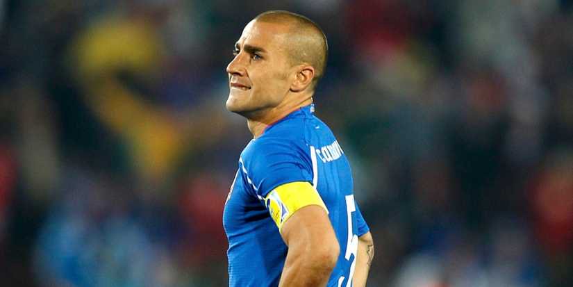 Italy's Fabio Cannavaro 2010 World Cup