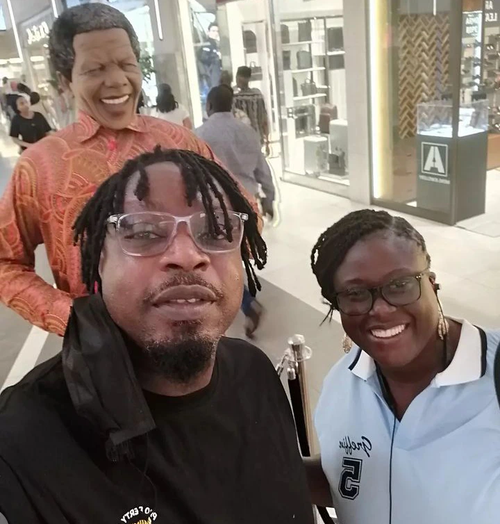 Nigerian rapper Idris Abdulkareem shares interesting photos from his vacation in South Africa with wife (Photos)