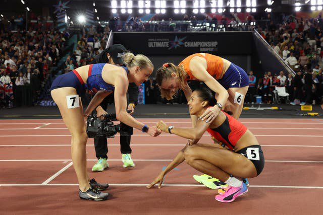 Werro, Hodgkinson and Broeders-Bol have formed a trio hunting down the world record