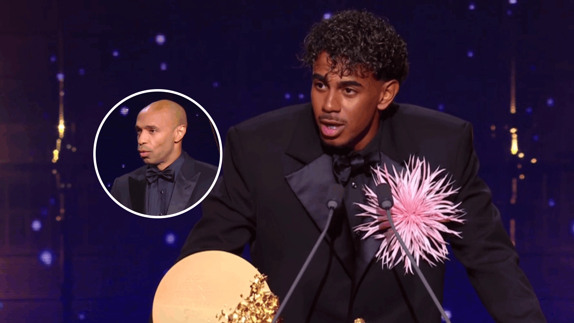 Lamine Yamal shocks Thierry Henry with one of the most remarkable Ballon d'Or speeches of all-time