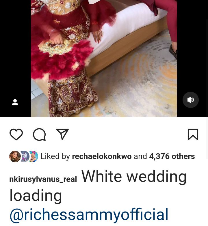 "White Wedding Loading" Nkiru Sylvanus Says As She Flaunts Her ...