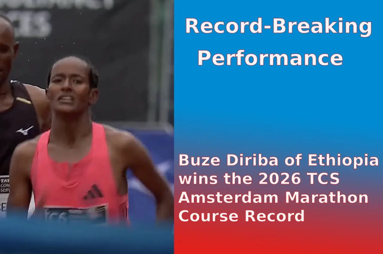 Buze Diriba of Ethiopia wins the 2026 TCS Amsterdam Marathon Results