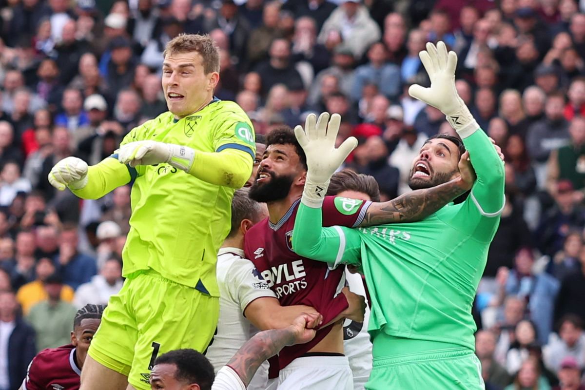 West Ham were denied a late equaliser against Arsenal