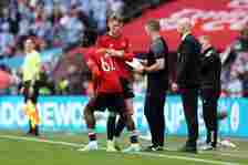 Scott McTominay subbed off in Manchester United vs Coventry