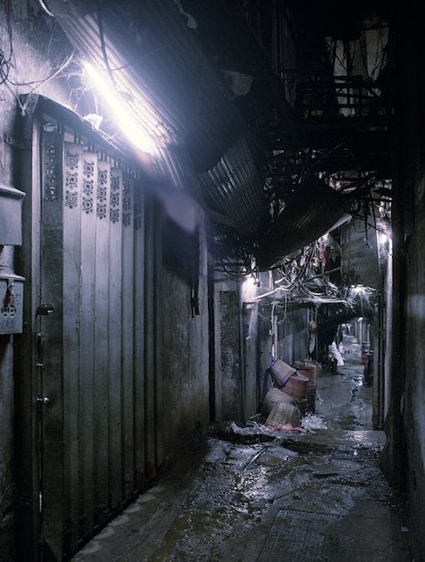 Une rue à l'intérieur de la Citadelle de Kowloon