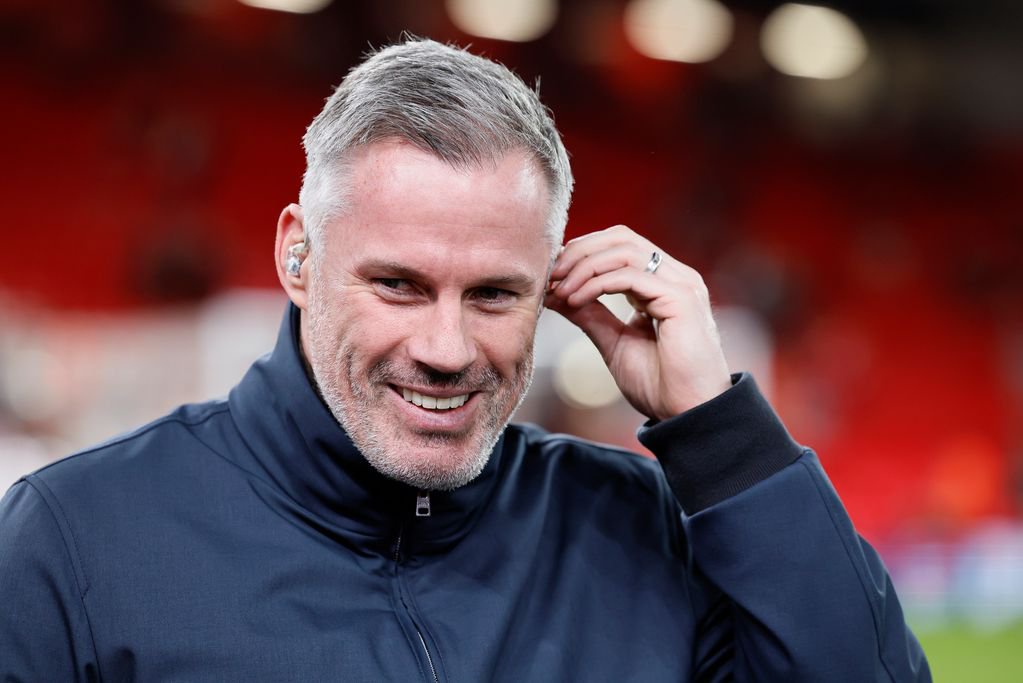 Jamie Carragher, former footballer and tv pundit portrait before the UEFA Champions League 2025/26 Round of 16 Second Leg match between Liverpool FC and Galatasaray SK