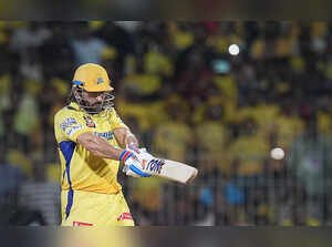 Chennai Super Kings batter MS Dhoni