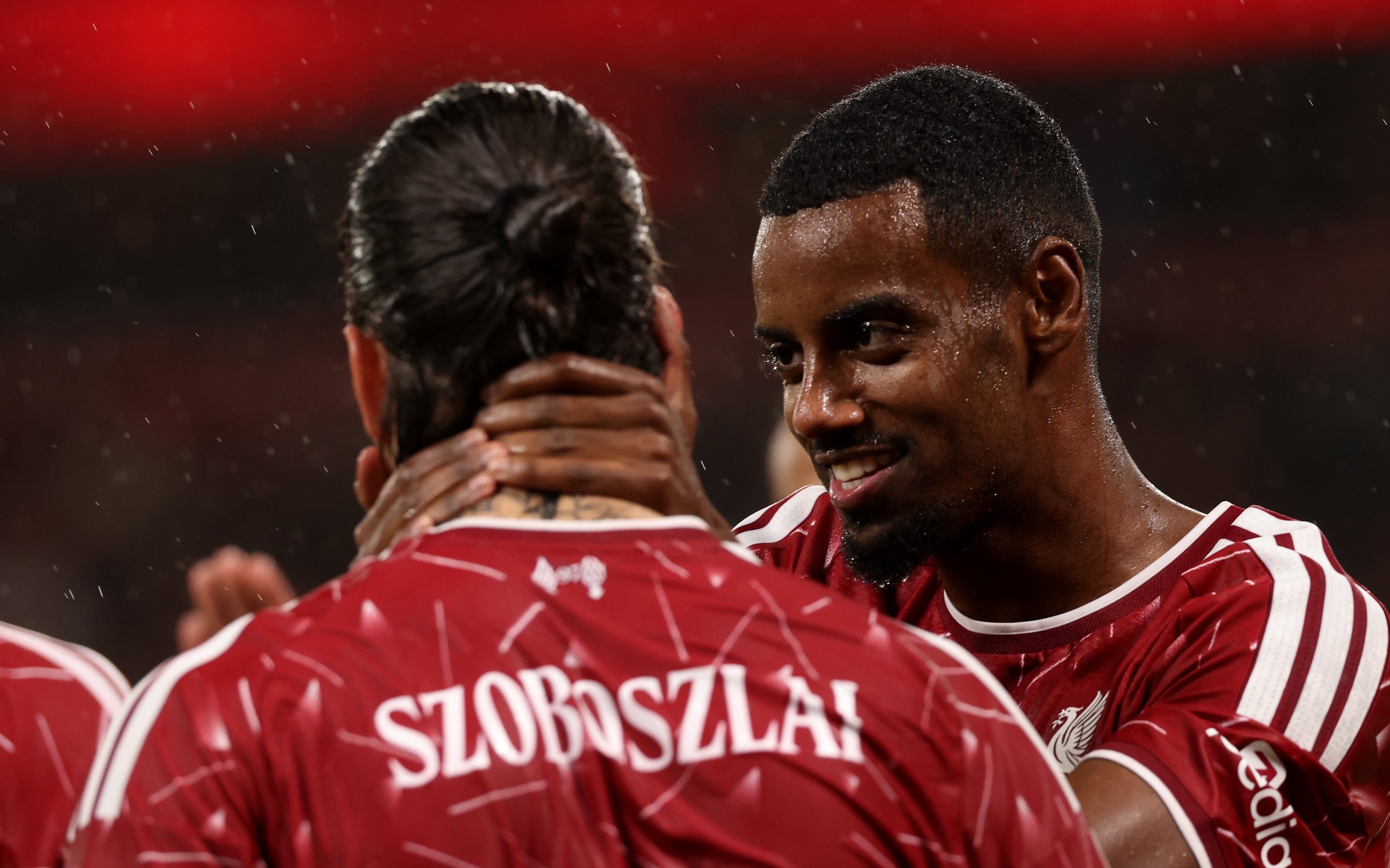 Dominik Szoboszlai and Alexander Isak will hope to return for Liverpool at Brentford (Getty)