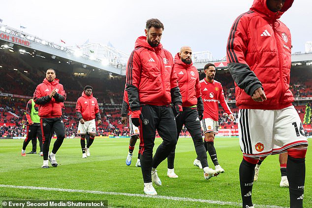 Fernandes was left on the bench for United's loss to Bournemouth, and didn't receive the adulation he's used to getting from the home supporters at Old Trafford