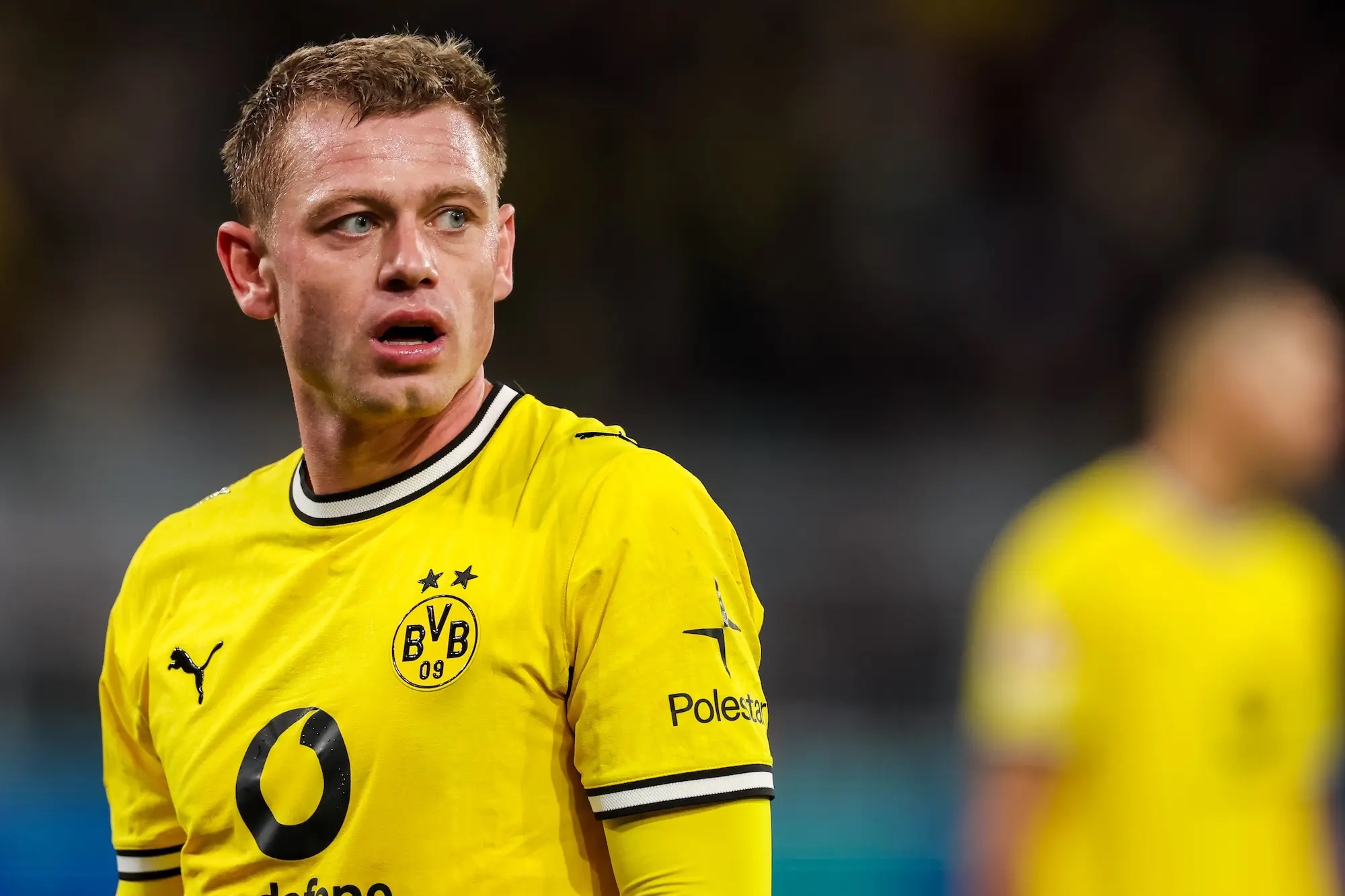 Julian Ryerson of Borussia Dortmund