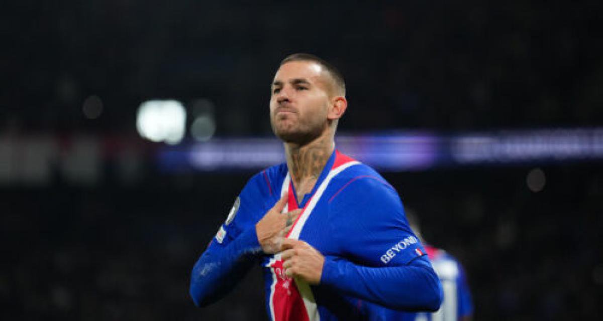 Lucas Hernandez avec le PSG