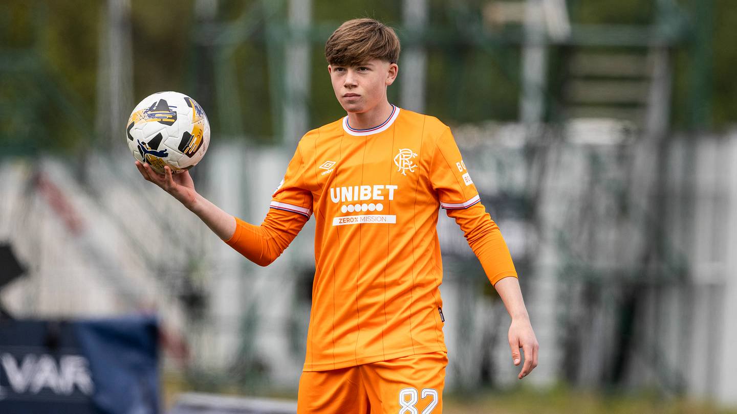 Ashton Scally provides Rangers first-team update after injury return