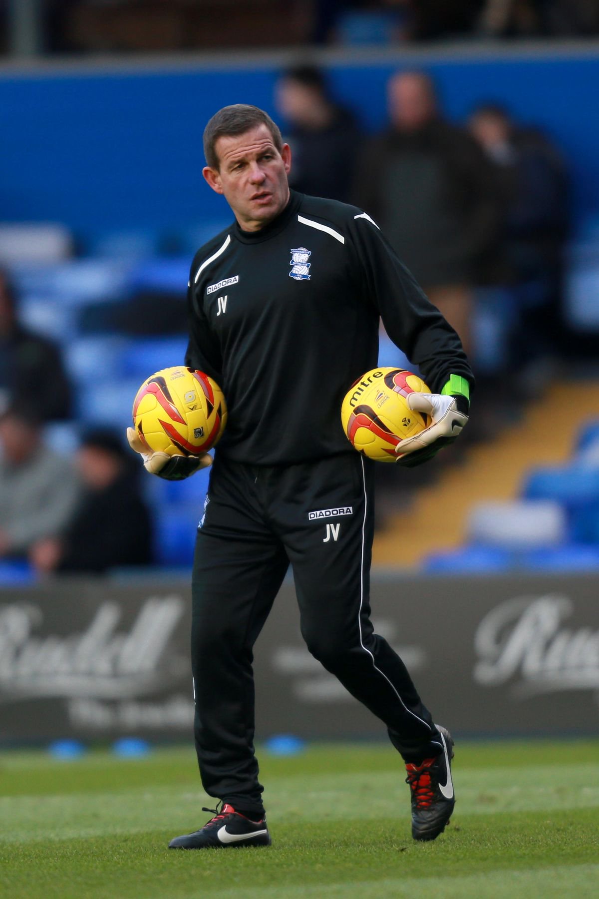 John Vaughan during his time coaching at Birmingham City