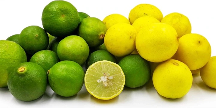 A variety of lemons