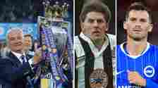 Claudio Ranieri, Peter Beardsley and Pascal Gross.