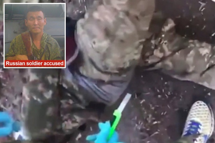 Ukrainian POW castrated by Russians in 'sickening' video