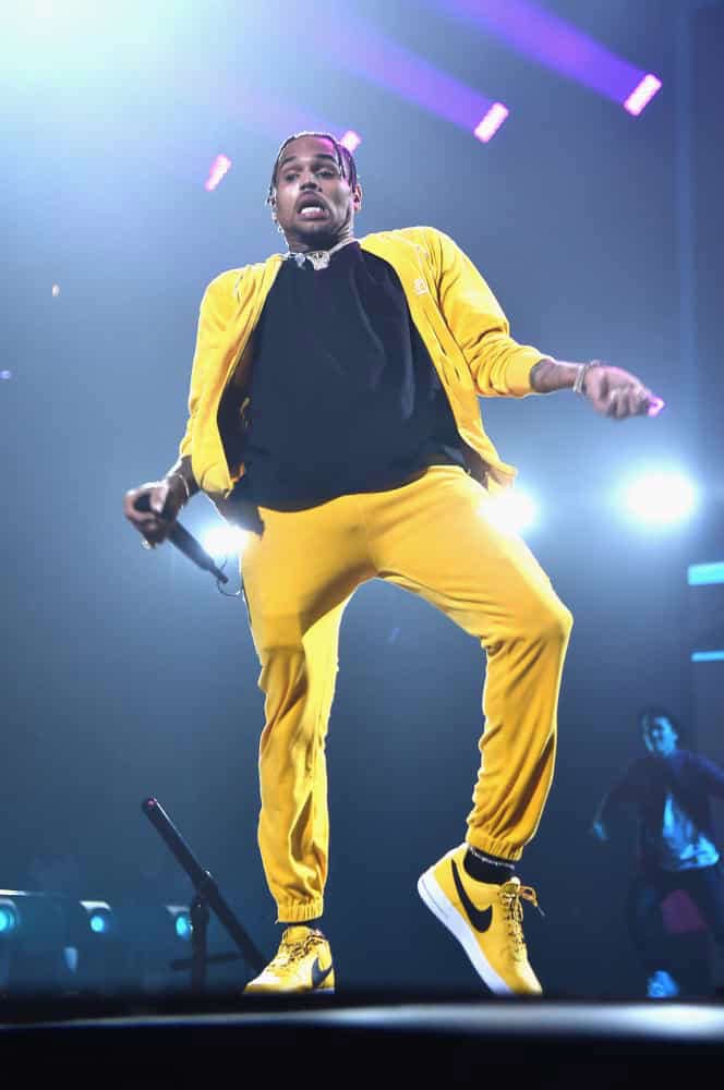 Slide 5 of 61: Chris Brown isn't allowed entry in these two countries because of his domestic violence conviction. Brown was found guilty of assaulting ex-girlfriend Rihanna.