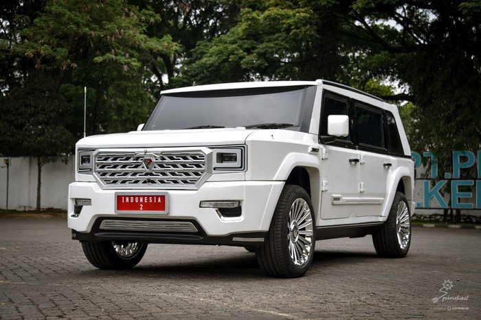 Maung Garuda buatan PT Pindad yang antarkan Presiden Prabowo ke Istana Negara