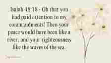 Isaian 48:18