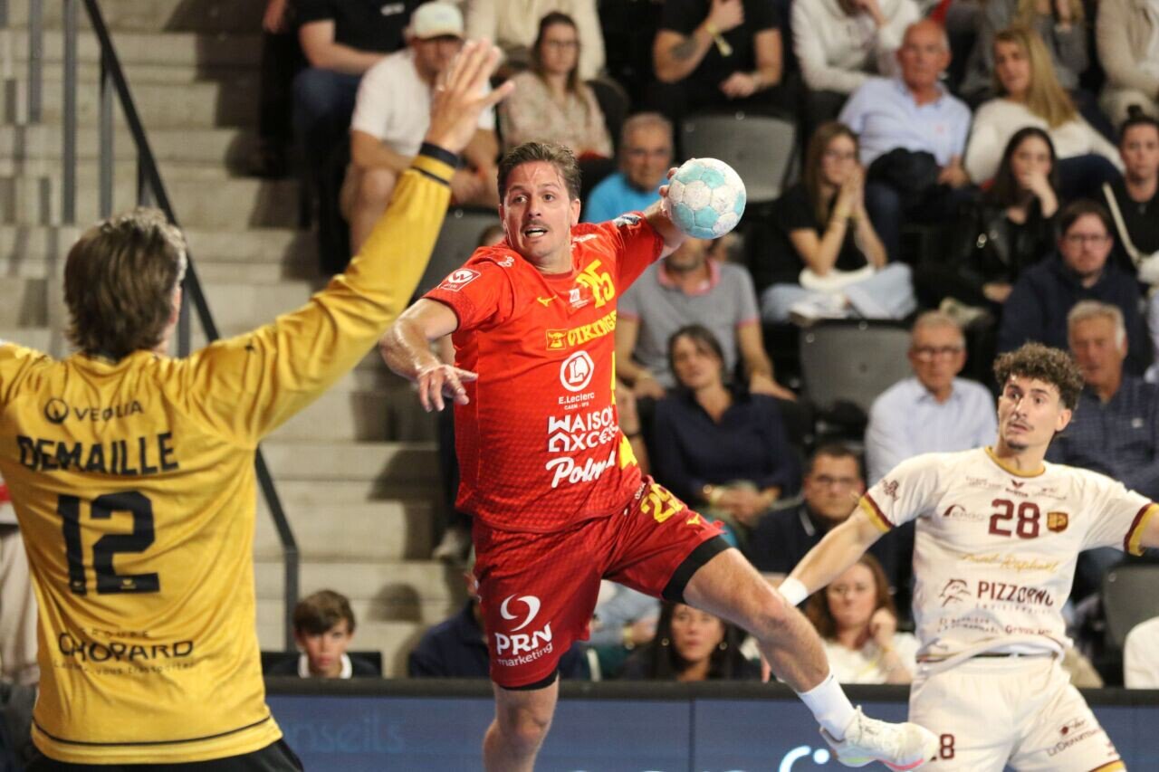 Antonio Areia et les Vikings ont tout à gagner face au Paris SG, devant leur public, dans ce match de gala.