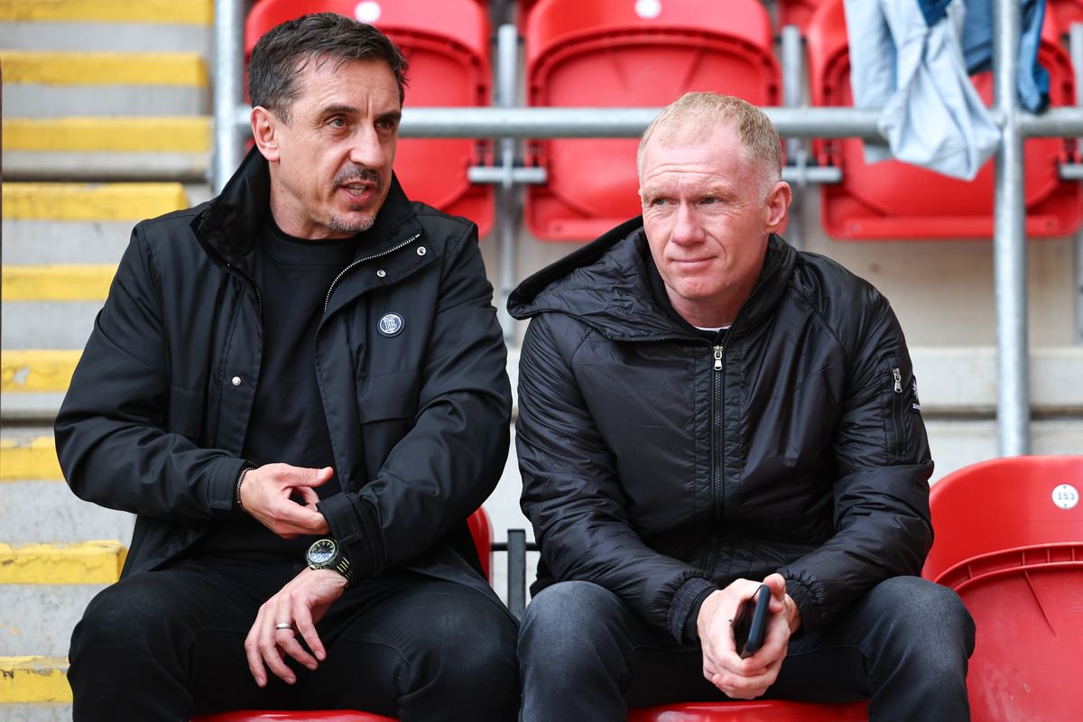 Gary Neville and Paul Scholes.