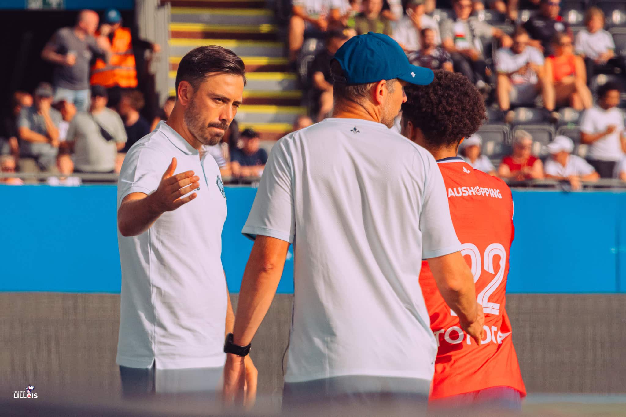 Davide Ancelotti, entraîneur du LOSC.