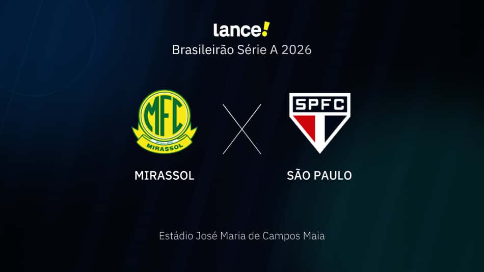 Brasileirão Série A 2026 - Mirassol x São Paulo