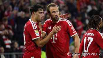 Kane sets latest Bundesliga record in 100th game