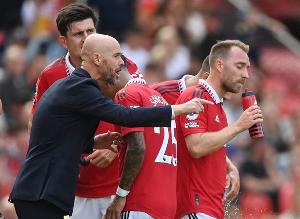 Erik ten Hag tasted defeat in his first Premier League game