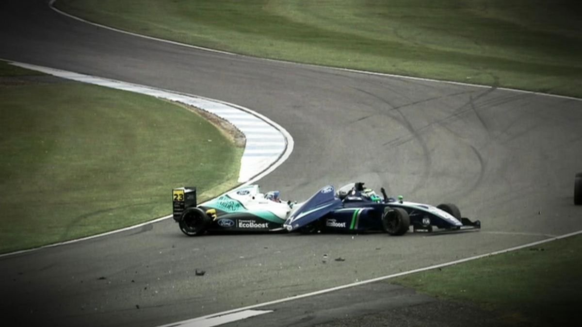 Billy Monger's crash