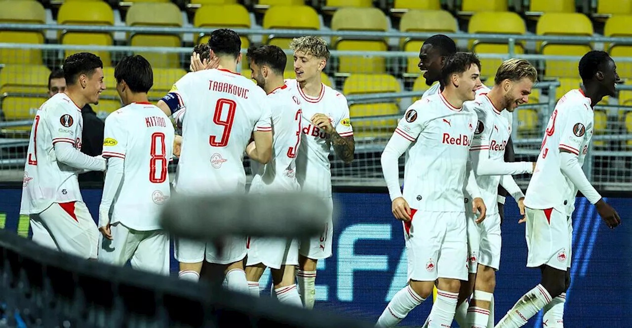 FC Red Bull Salzburg unentschieden gegen Celje
