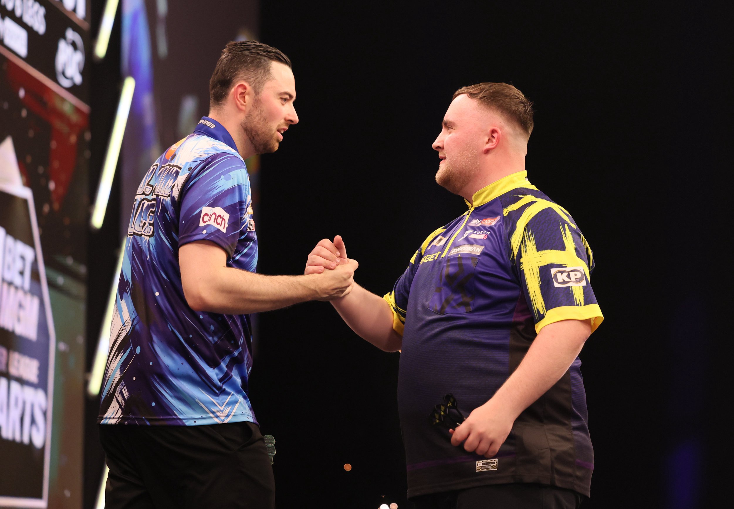 Humphries and Littler will renew their rivalry after World Cup of Darts success (Richard Sellers/PA)