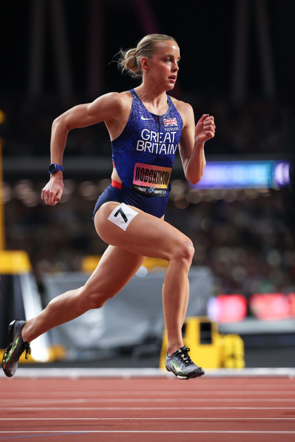 Keely Hodgkinson (Great Britain) at the World Athletics Ultimate Championships at the Gyula Zsivotzky National Athletics Centre in Budapest, Hungary on Saturday 12th September 2026. (Photo: Pat Scaasi | MI News) Credit: MI News & Sport /Alamy Live Ne