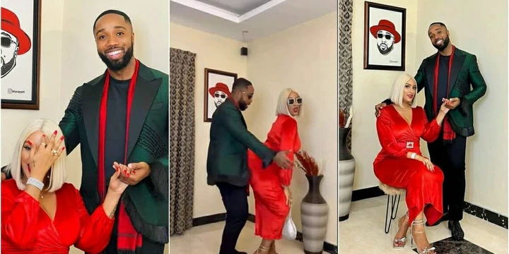 “Should we save the date” – Loved-up photos and video of Juliet Ibrahim and Harold Amenyah spark reactions