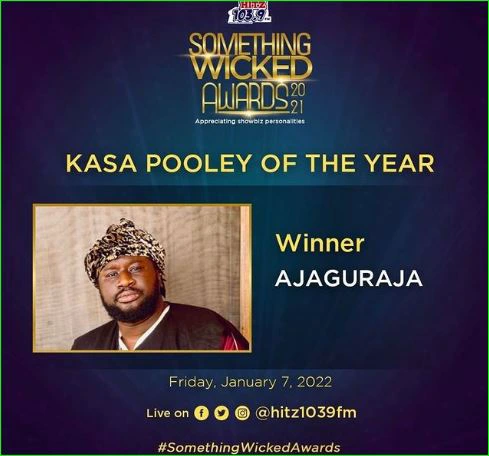 Prophet Ajagurajah React After Hitz FM Gave Him 'Kasa Pooley Of The Year' Award