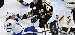 Maple Leafs avoid elimination with 2-1 OT win over Bruins